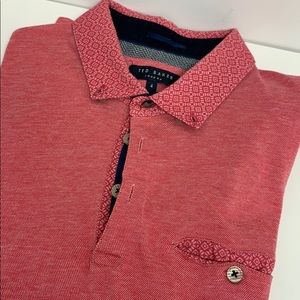 Ted Baker Red Polo